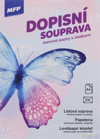 Papeteria LUX 5+10 Motyl