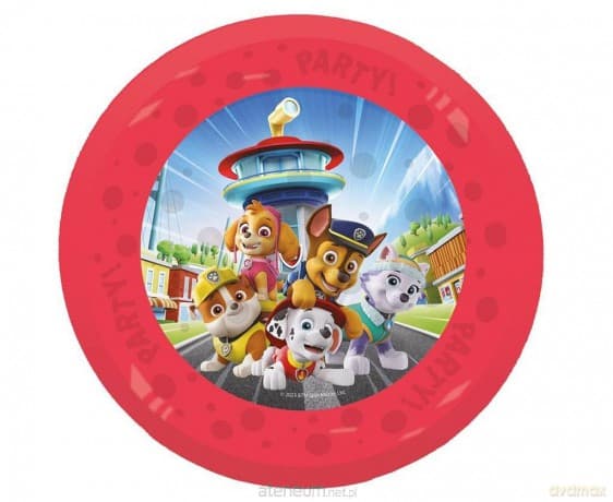 Talerz wielokrotnego użytku Paw Patrol 21cm