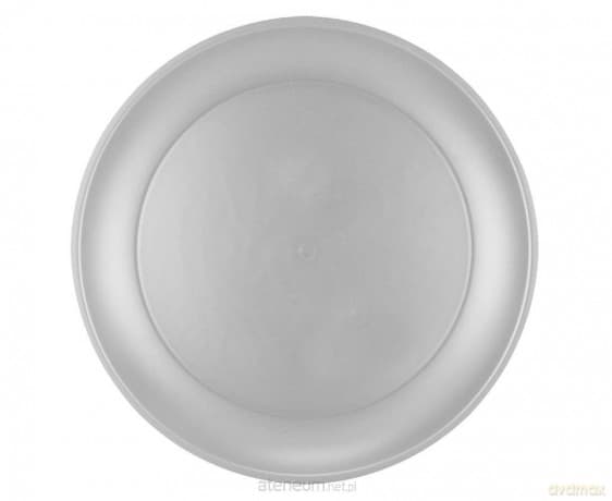 Talerz wielokrotnego użytku srebrny 21cm