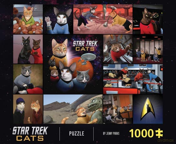 Chronicle Books 9781797212227 Star Trek Puzzle - Chronicle Books