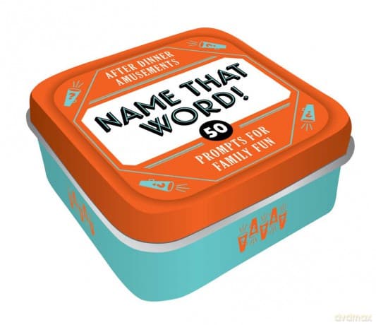 Chronicle Books After Dinner Amusements Name That Word!: 50 Prompts for Family Fun - Chronicle Books