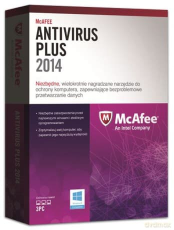 McAffe AniVirus Plus 2014 3PC