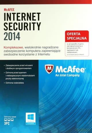 McAffe Internet Security 2014 3PC