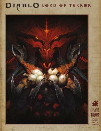 Diablo. Lord of Terror Puzzle - Blizzard Entertainment