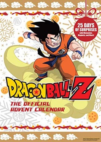 Dragon Ball Z: The Official Kalendarz Adwentowy - Titan Books