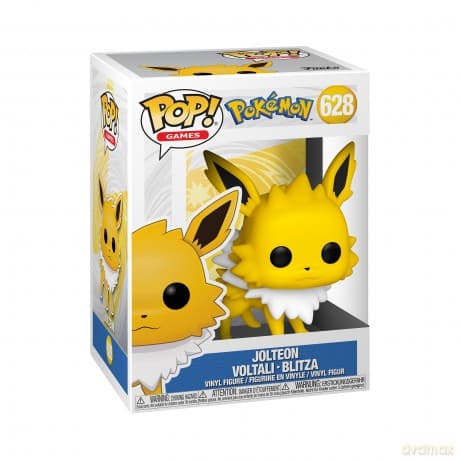 Funko POP! Games: Pokemon - Jolteon - Collectable Vinyl Figure - Gift Idea - Official Merchandise - Toys for Kids & Adults - Video Games Fans - Model Figure for Collectors and Display