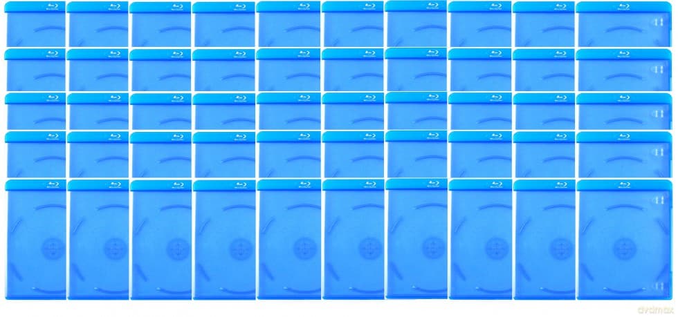 Zestaw 50 x Pudełko Blu-ray (50 x Opakowanie Blu-ray)