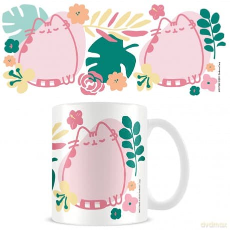 Pyramid International Pusheen Ceramic Mug in Presentation Gift Box (Tropical Design) 315ml - Official Merchandise