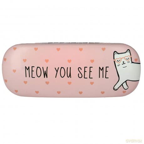 Sass & Belle Cutie Cat Meow You See Me Glasses Case