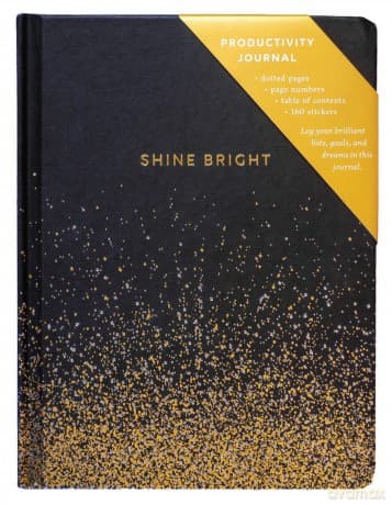 Shine Bright Productivity Journal - Chronicle Books