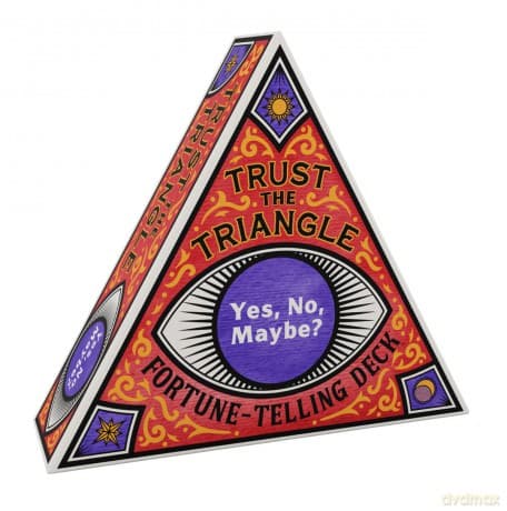 Trust the Triangle Fortune-Telling Deck: Yes, No, Maybe? (Trust the Triangle Fortune-telling Decks) - Chronicle Books