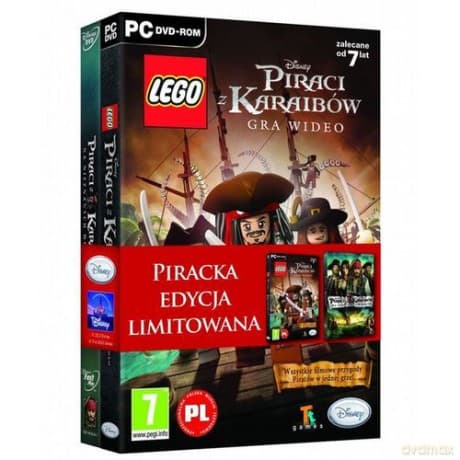 2PAK Lego Piraci z Karaibów + Piraci z Karaibów: Na Nieznanych Wodach
