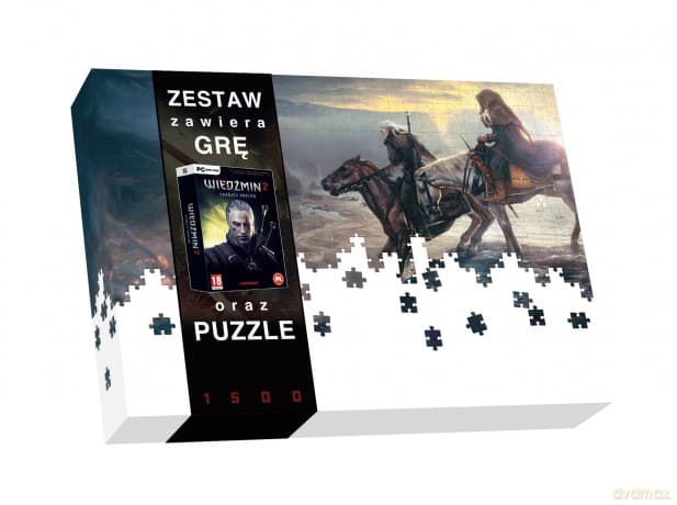 Mix Pack Wiedzmin 2 + puzzle Dziki Gon