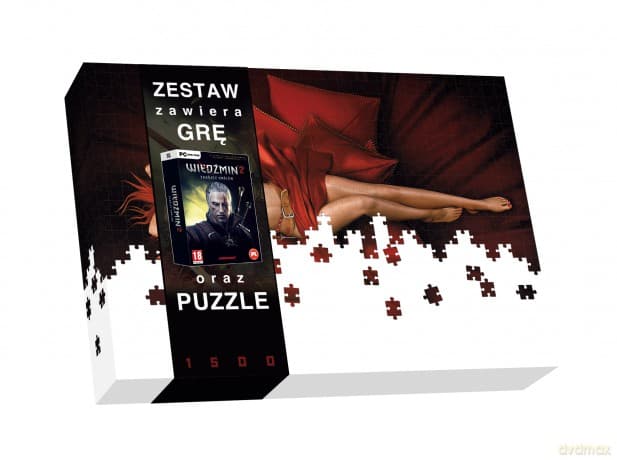 Mix Pak Wiedzmin 2 + puzzle Triss
