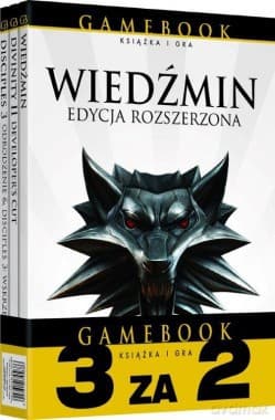 Gamebook SET 1(Wiedźmin,Divinity II DC,DisciplesIII)