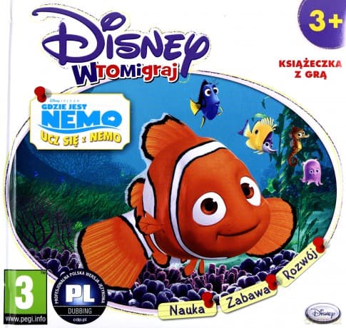 Disney wtomigraj: Gdzie jest Nemo: Ucz sie z Nemo (booklet)