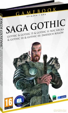 Nowy Gamebook Saga Gothic (GI+GII+GII:Noc Kruka+G III+GIII:Zmierzch Bogow)