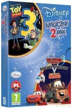 PAK Magiczny 2Pak: Toy Story 3 + Auta Złomka Bujdy na resorach