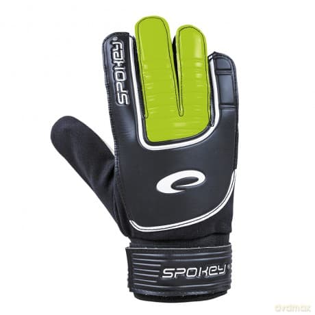 Spokey Rękawice Bramkarskie Zielone (Rozmiar 7)