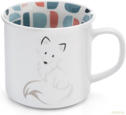 NICI Kubek Dreamy Winter 400ml 9.5x9cm porcelana