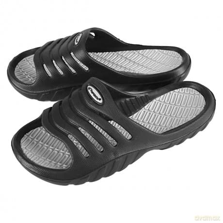 Fuel - Klapki Basenowe na Plażę Czarne(42)