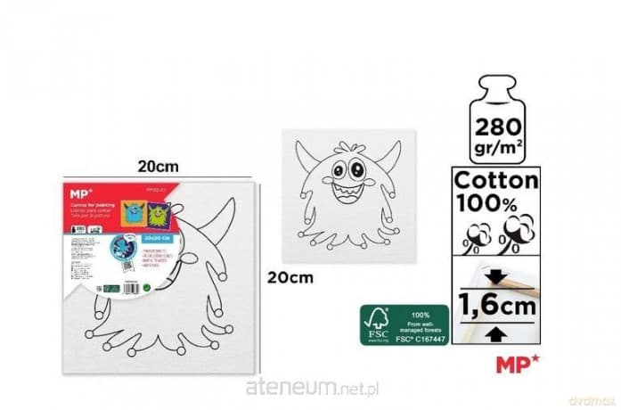 Płótno do malowania rogacz 20x20