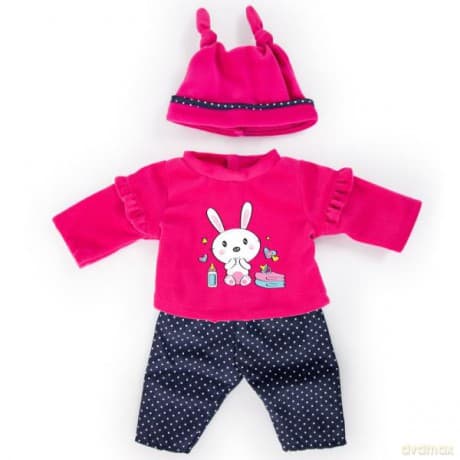 Bayer Ubranko dla lalki 38cm różowe Zając 83879AA