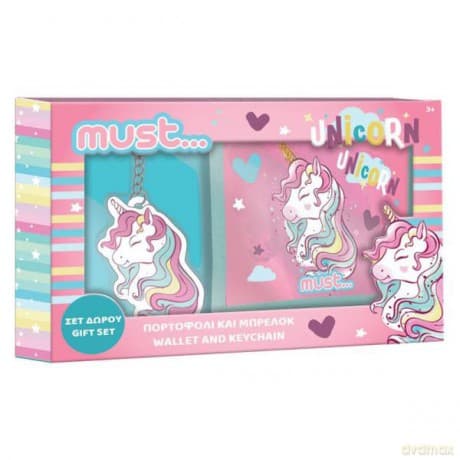 Diakakis portfel z breloczkiem Jednorożec 185585475