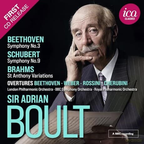 Sir Adrian Boult & London Philharmonic Orchestra & Bbc Welsh Orchestra & Bbc Symphony Orchestra & Bbc Scottish Symphony Orchestra & Royal Philharmonic Orchestra: Beethoven: Symphony No. 3. Op. 55 Eroica - Schubert: Symphony No. 9. D. 944 The Great - Brahm