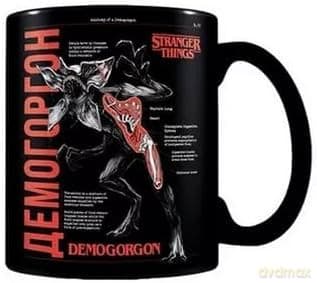 STRANGER THINGS 4 (ANATOMY OF A DEMOGORGON) HEAT CHANGE MUG / kubek termoaktywny Stranger Things 4 (Anatomia Demogorgona)