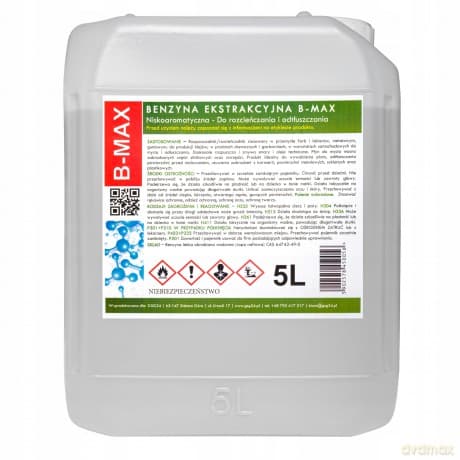 Benzyna ekstrakcyjna bezwonna B-MAX 5L