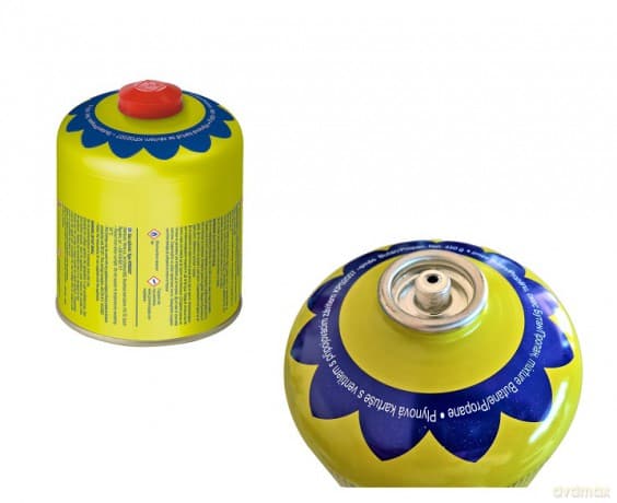 Kartusz wkład nabój gazowy do kuchenki palnika na gaz - gwint 7/16 450g