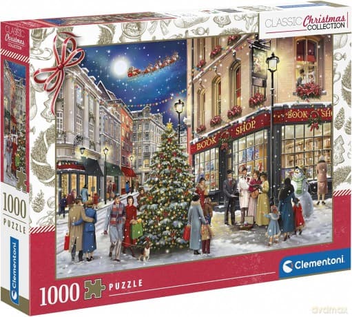 CLEMENTONI 1000 el. Classic Christmas Collection 81498