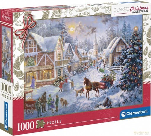 CLEMENTONI 1000 el. Classic Christmas Collection 81504