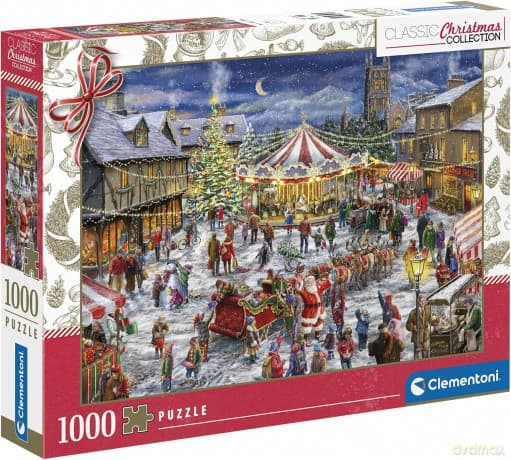 CLEMENTONI 1000 el. Classic Christmas Collection 81505
