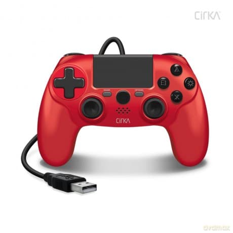 Hyperkin Nuforce Wired Controller For PS4/ PC/ Mac (Red)