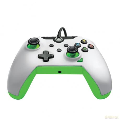 PDP Wired Controller Xbox Series X White - Neon (Green)
