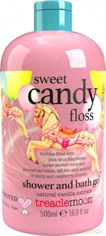 TREACLEMOON Sweet Candy Floss Żel i płyn do kąpieli 500 ml
