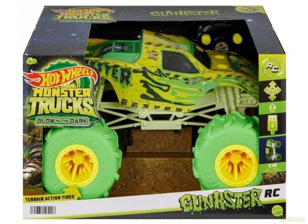 Hot Wheels Monster Truck 1:15 zdalnie sterowany