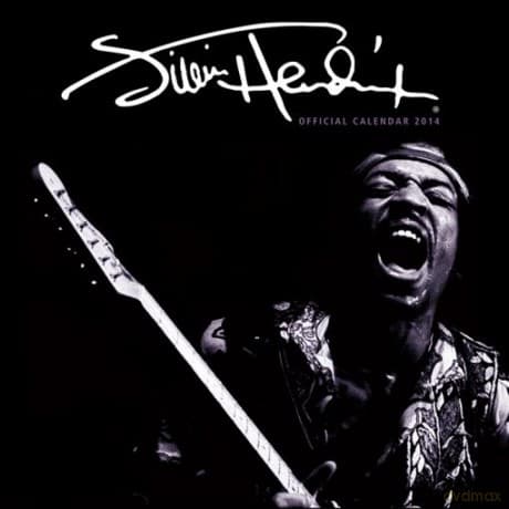 Jimi Hendrix - kalendarz 2014