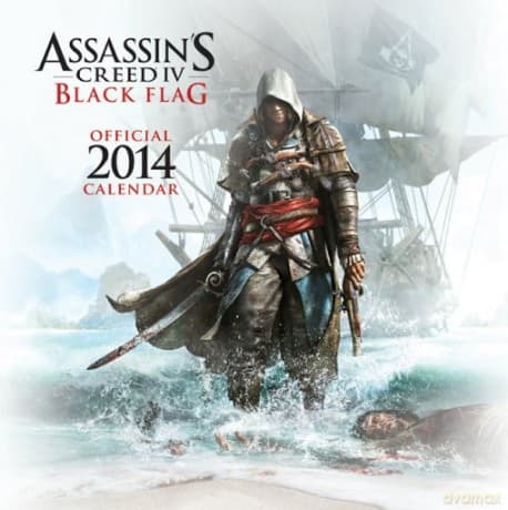 Assassin's Creed Iv Black Flag - kalendarz 2014