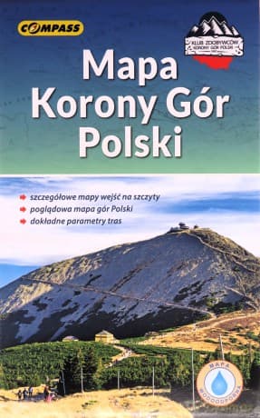 Mapa - Korona Gór Polski