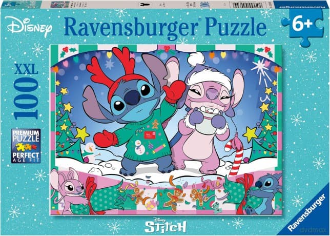 REVENSBURGER 2D 100 el. Disney Stitch Święta