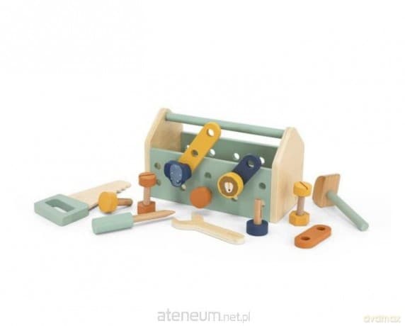 Zestaw małego stolarza drewniany 19el