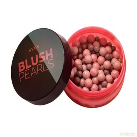 Avon Blush-Puderperlen Pearls Farbe Medium 28g strahlender Glow Rouge neue Serie größere Dose