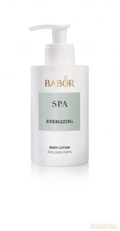 BABOR SPA Energizing Body Lotion, schnelleinziehende Körperlotion für jede Haut, Feuchtigkeitspflege, Frei von Parabenen, Sinnlicher Duft, Vegane Formel, 1 x 200 ml
