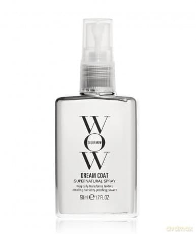 Color Wow Dream Coat Anti Frizz Spray für superglattes Haar, Hitzeschutz für Haare hält bis zu 3 Haarwäschen, Glanzspray für geschmeidige Haare, 50ml
