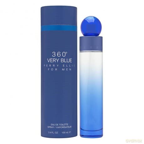 Perry Ellis 360 Very Blue for Men 3.4 oz EDT Spray
