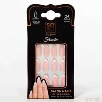 Sosu Frenchie Salon Falsche Nägel, lang, 24 Stück