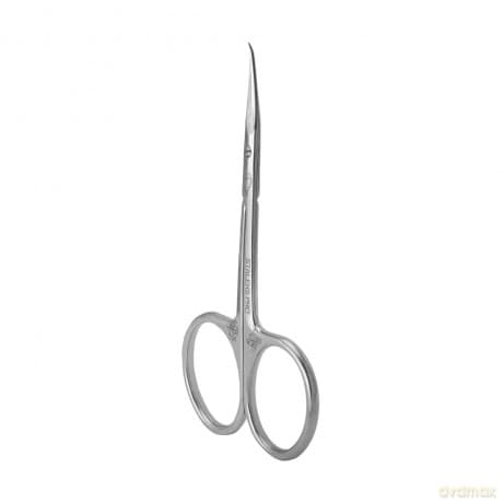 STALEKS PRO - Professionelle Nagelhautschere mit gebogener Spitze Exclusive 21 TYPE 2 (Design: Magnolia Fior) SX-21/2m